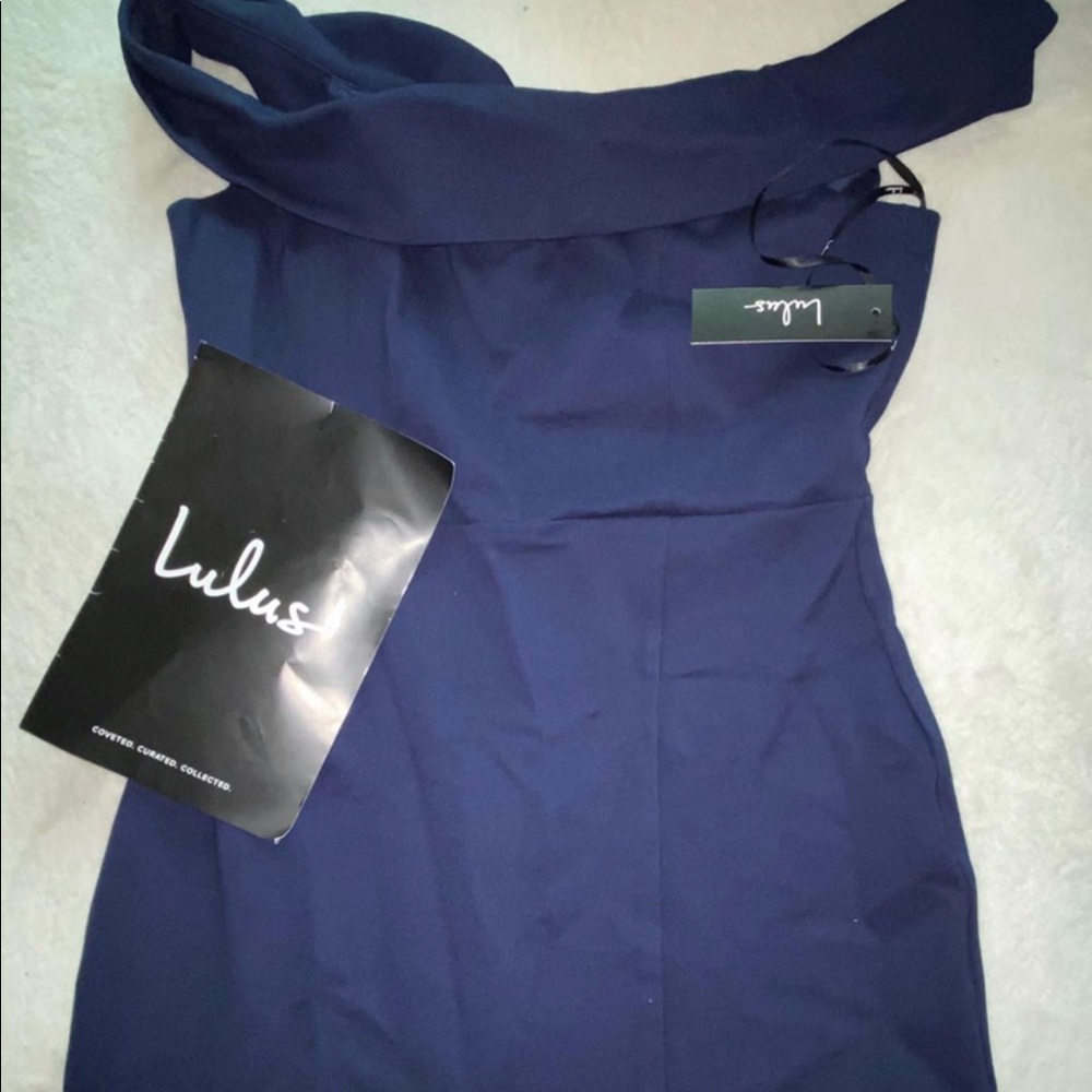 Lulu Navy Blue Dress-NWT